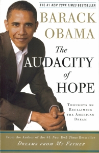 book cover audacity of hope